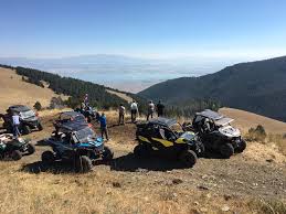 Corporate retreat group on a UTV outing